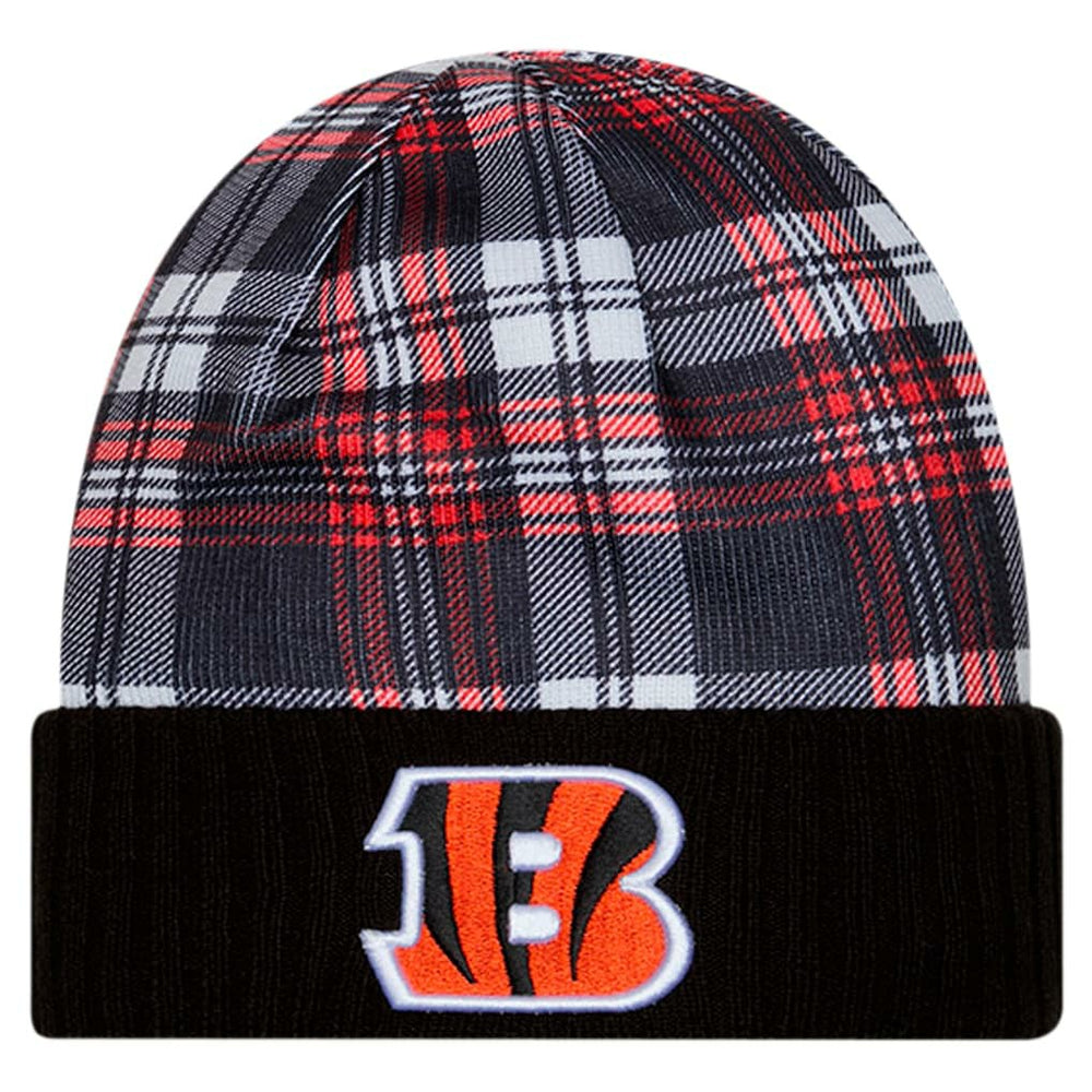 Cincinnati Bengals New Era Sideline Statement Cuffed Knit Hat - Black - NFL