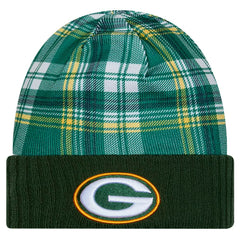 Green Bay Packers New Era Sideline Statement Cuffed Knit Hat - Green - NFL