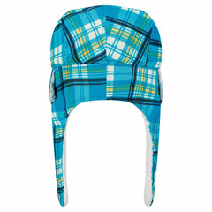 Jacksonville Jaguars New Era Sideline Plaid Sherpa Trapper Hat - Teal - NFL