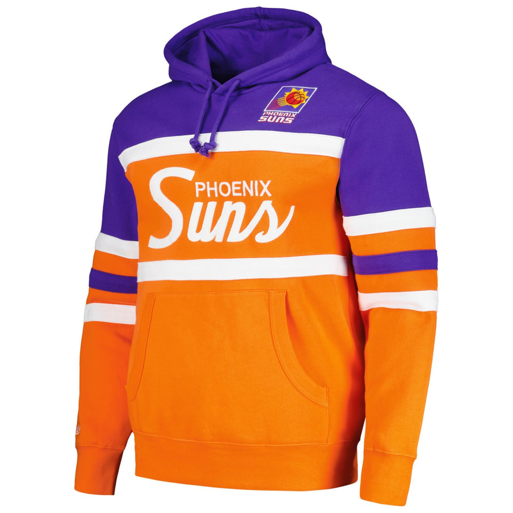 Mitchell & Ness Phoenix Suns Head Coach Pullover Hoodie Orange/Purple