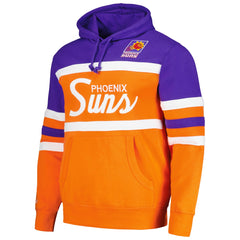 Mitchell & Ness Phoenix Suns Head Coach Pullover Hoodie Orange/Purple