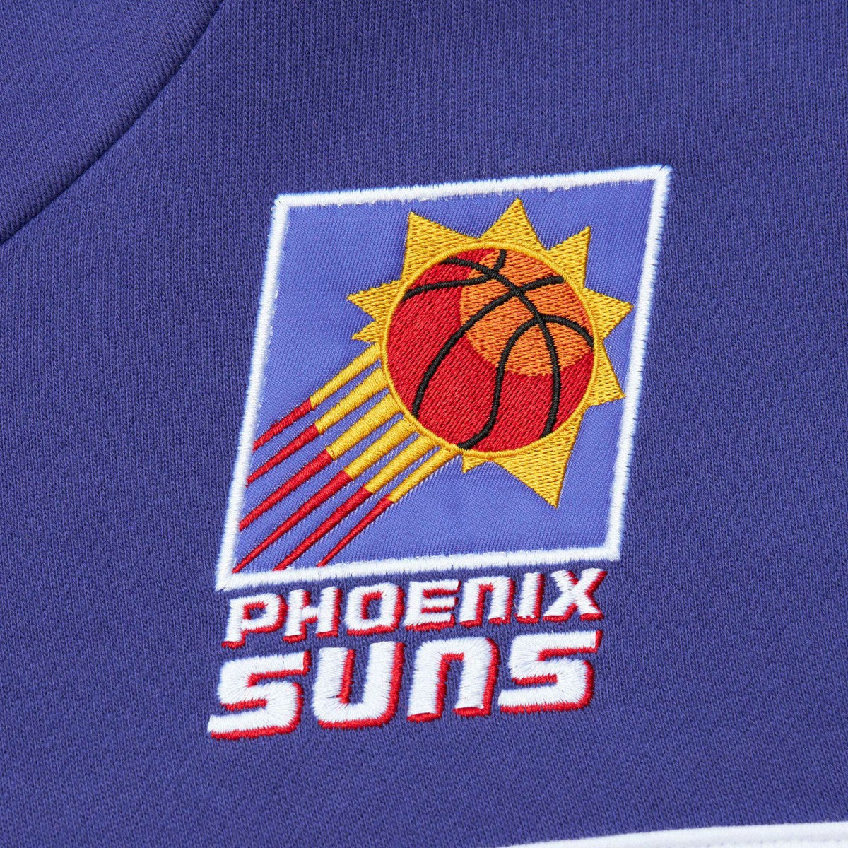 Mitchell & Ness Phoenix Suns Head Coach Pullover Hoodie Orange/Purple