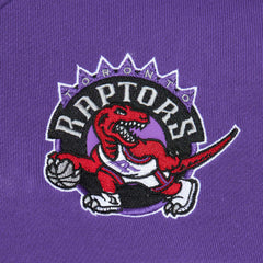 Mitchell & Ness Toronto Raptors Head Coach Pullover Hoodie Red/Purple