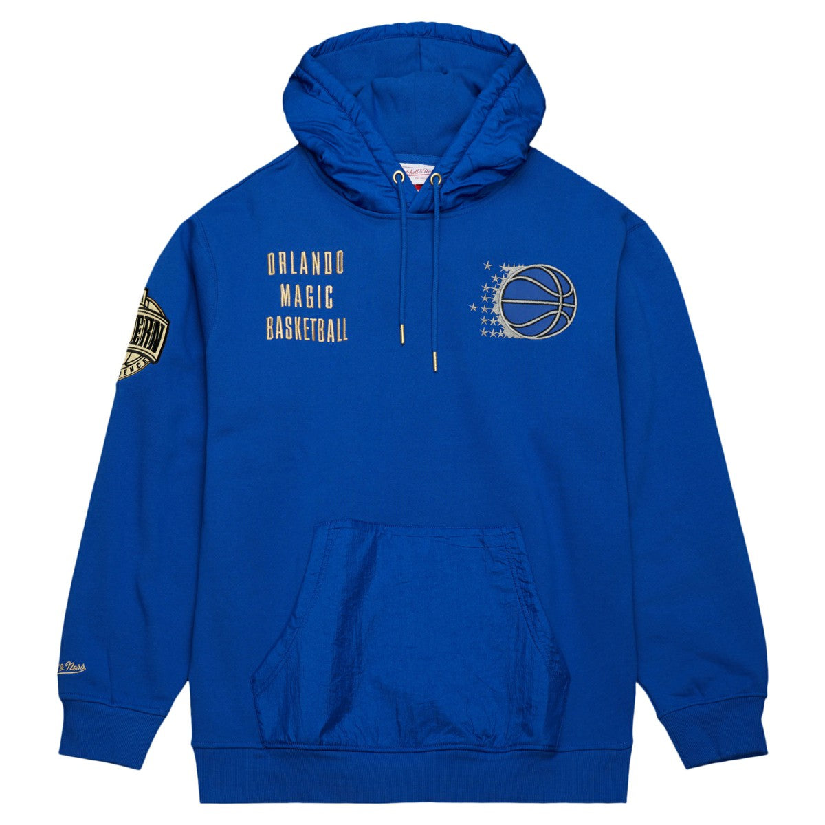 Mitchell & Ness Orlando Magic Team OG 2.0 Vintage Logo Fleece Pullover Hoodie Blue