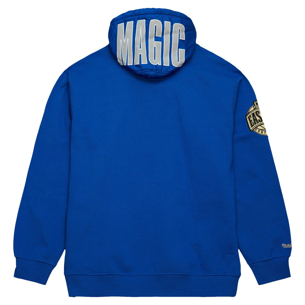Mitchell & Ness Orlando Magic Team OG 2.0 Vintage Logo Fleece Pullover Hoodie Blue