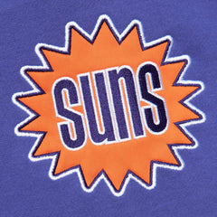 Mitchell & Ness Phoenix Suns Team OG 2.0 Vintage Logo Fleece Pullover Hoodie Purple