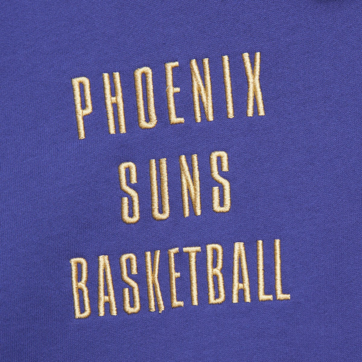 Mitchell & Ness Phoenix Suns Team OG 2.0 Vintage Logo Fleece Pullover Hoodie Purple