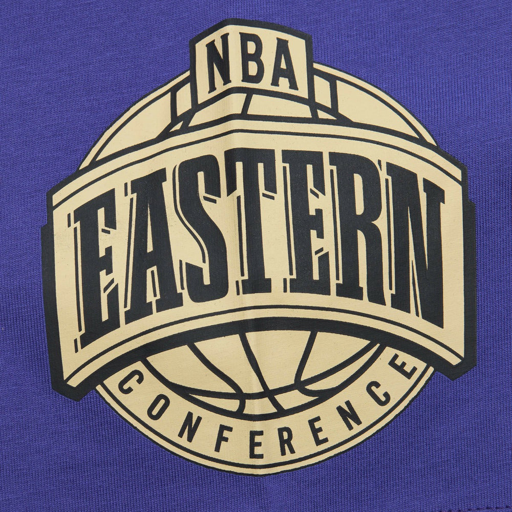 Mitchell & Ness Milwaukee Bucks Hardwood Classics Team OG 2.0 Premium Vintage Logo T-Shirt Purple