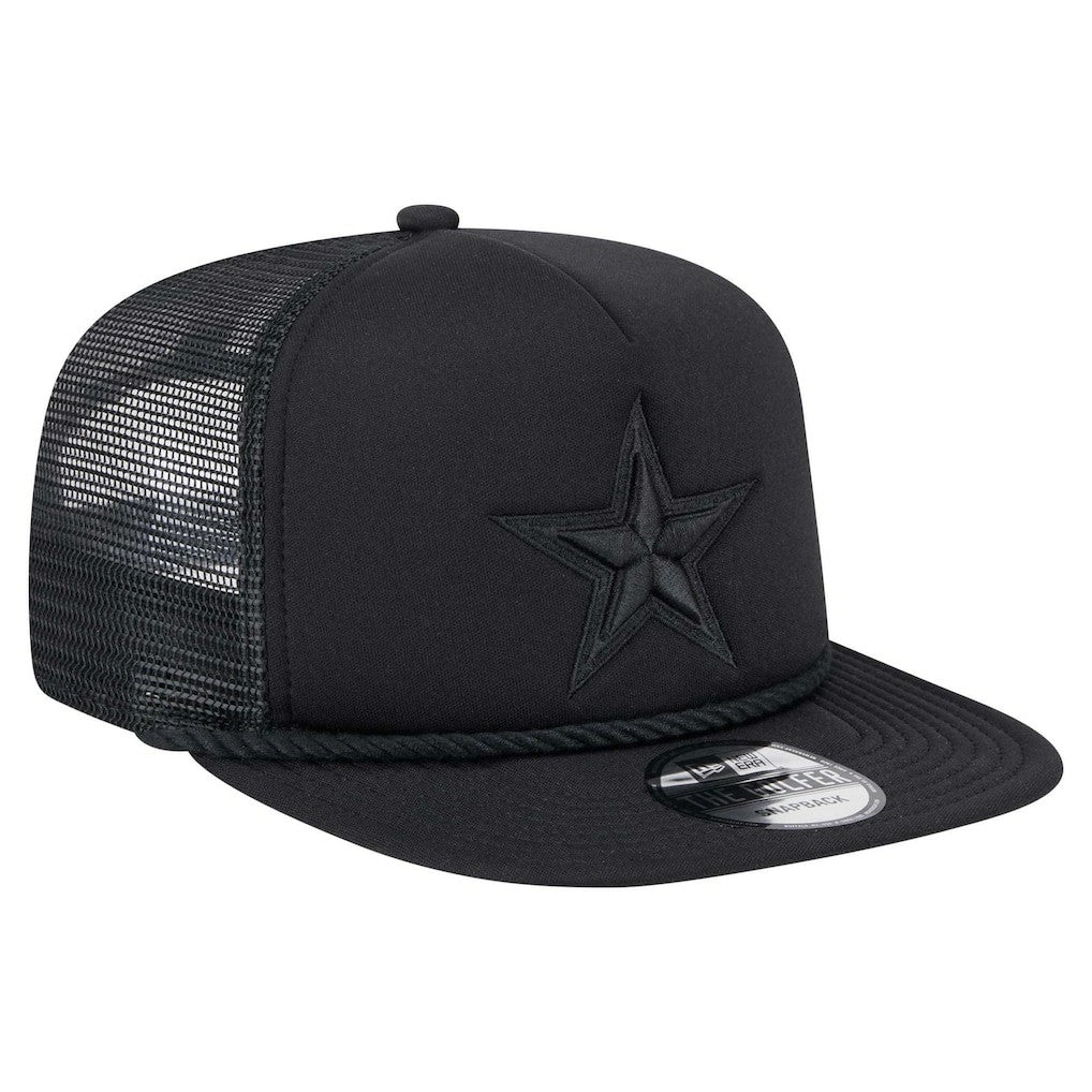 New Era Dallas Cowboys Black Active Tone Golfer Snapback Hat - NFL