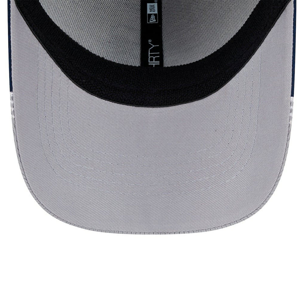 New Era Dallas Cowboys Gray Retro Joe Active Visor Trim 39THIRTY Flex Hat - NFL