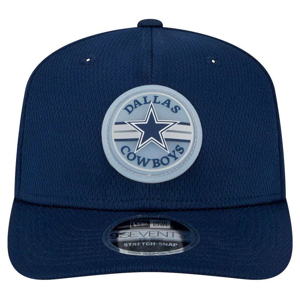 Dallas Cowboys New Era Adventure Patched 9SEVENTY Stretch-Snap Adjustable Hat - Navy - NFL