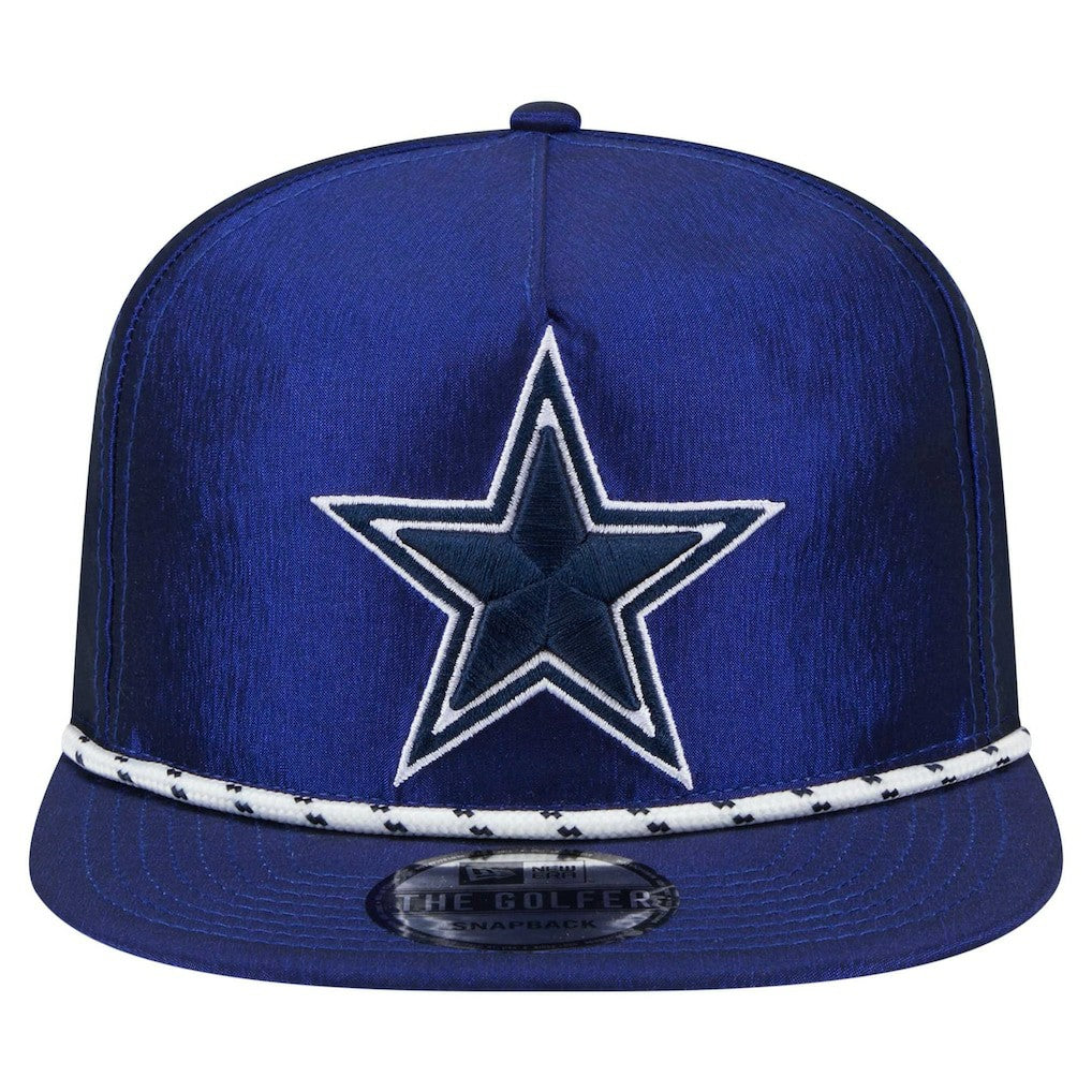 Dallas Cowboys New Era Rope Golfer Snapback Hat - Navy - NFL