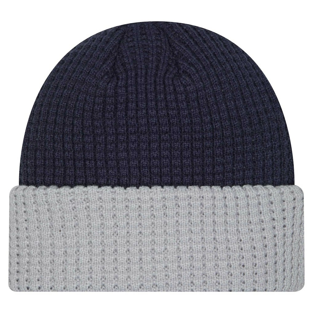 Dallas Cowboys New Era Waffled Cuffed Knit Hat - Navy - NFL