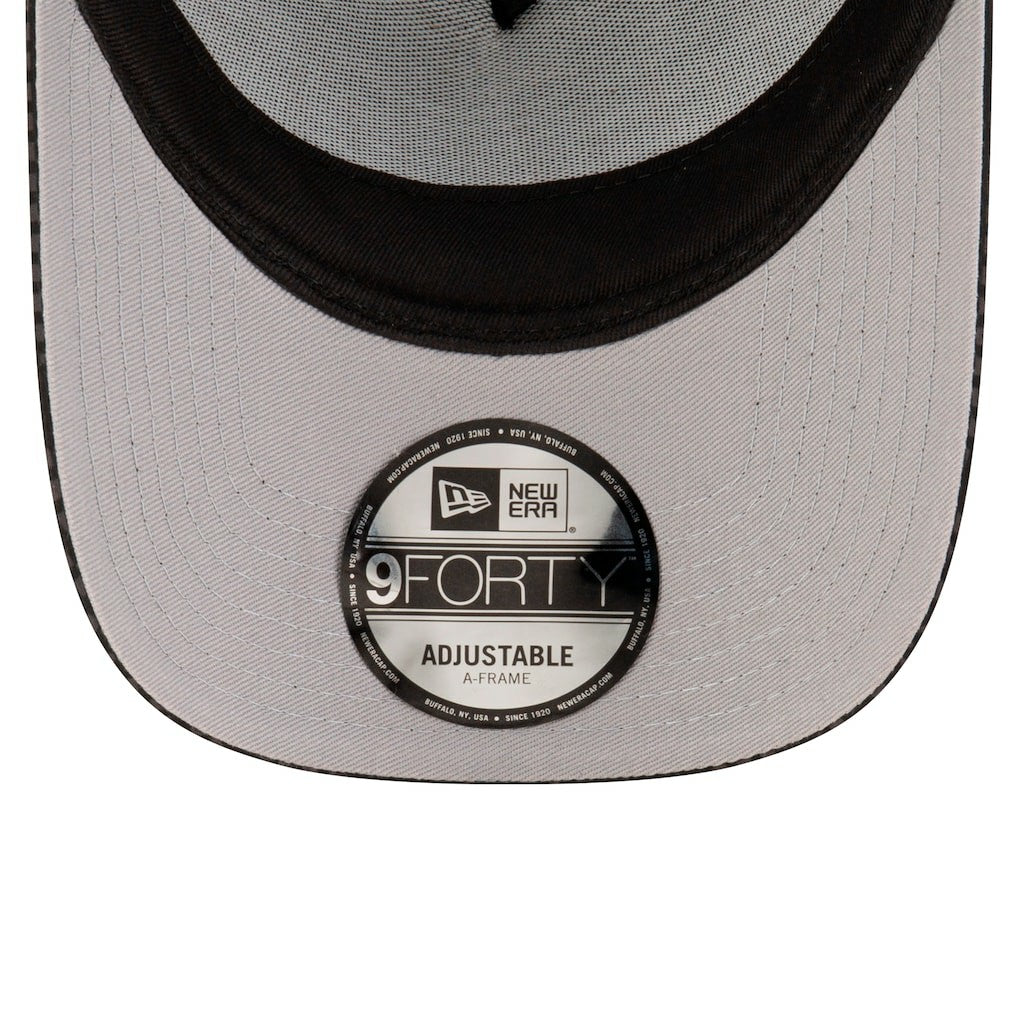 Dallas Cowboys New Era Midnight Ink Tonal A-Frame 9FORTY Adjustable Hat - Graphite - NFL