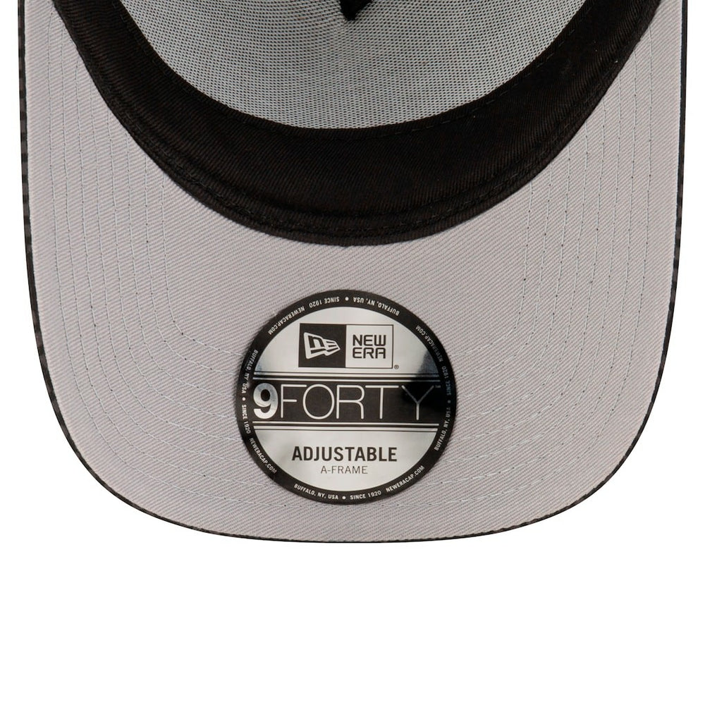 Dallas Cowboys New Era Midnight Ink Tonal A-Frame 9FORTY Adjustable Hat - Graphite - NFL