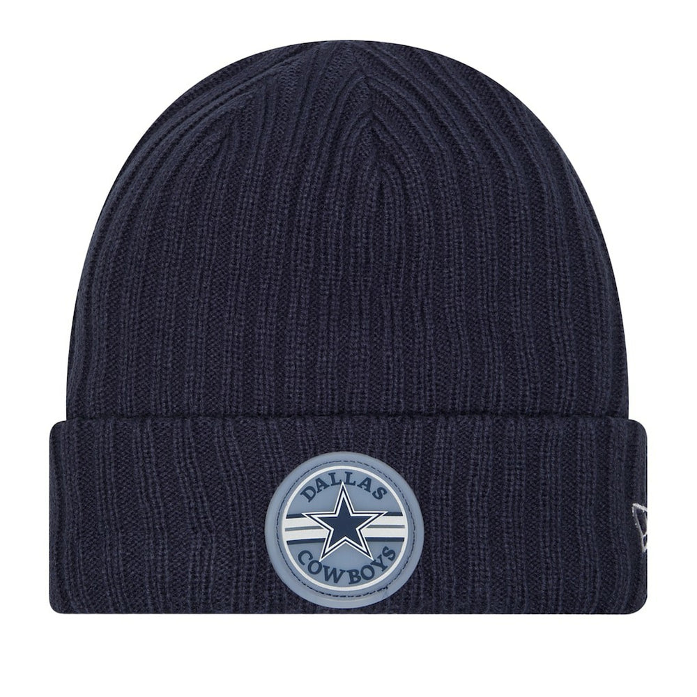 Dallas Cowboys New Era Sport Night Cuffed Knit Hat - Navy - NFL