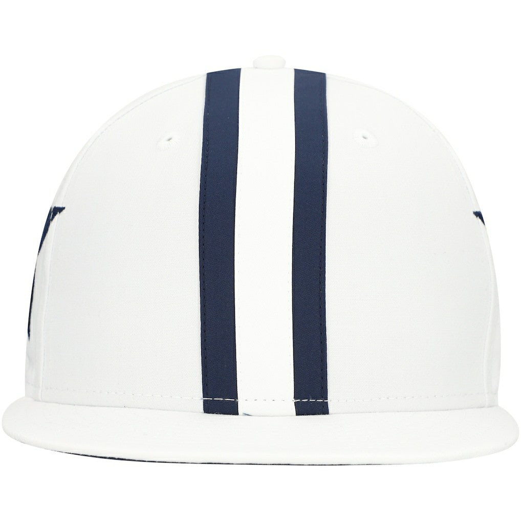Dallas Cowboys New Era Helmet 9FIFTY Snapback Hat - White - NFL
