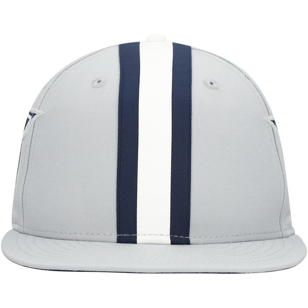 Dallas Cowboys New Era Helmet 9FIFTY Snapback Hat - Gray - NFL