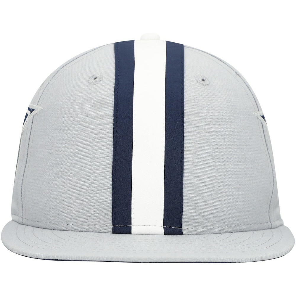 Dallas Cowboys New Era Helmet 9FIFTY Snapback Hat - Gray - NFL