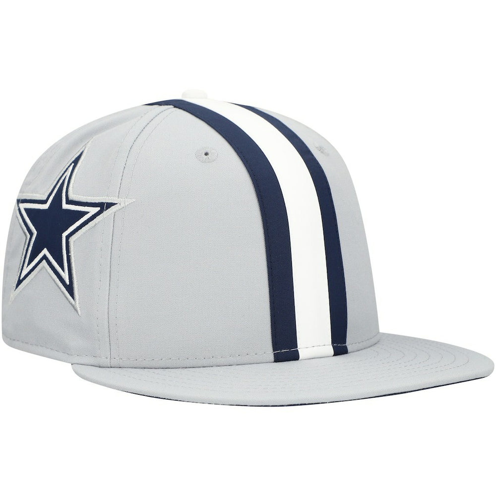 Dallas Cowboys New Era Helmet 9FIFTY Snapback Hat - Gray - NFL