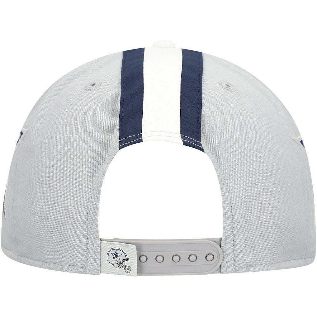 Dallas Cowboys New Era Helmet 9FIFTY Snapback Hat - Gray - NFL