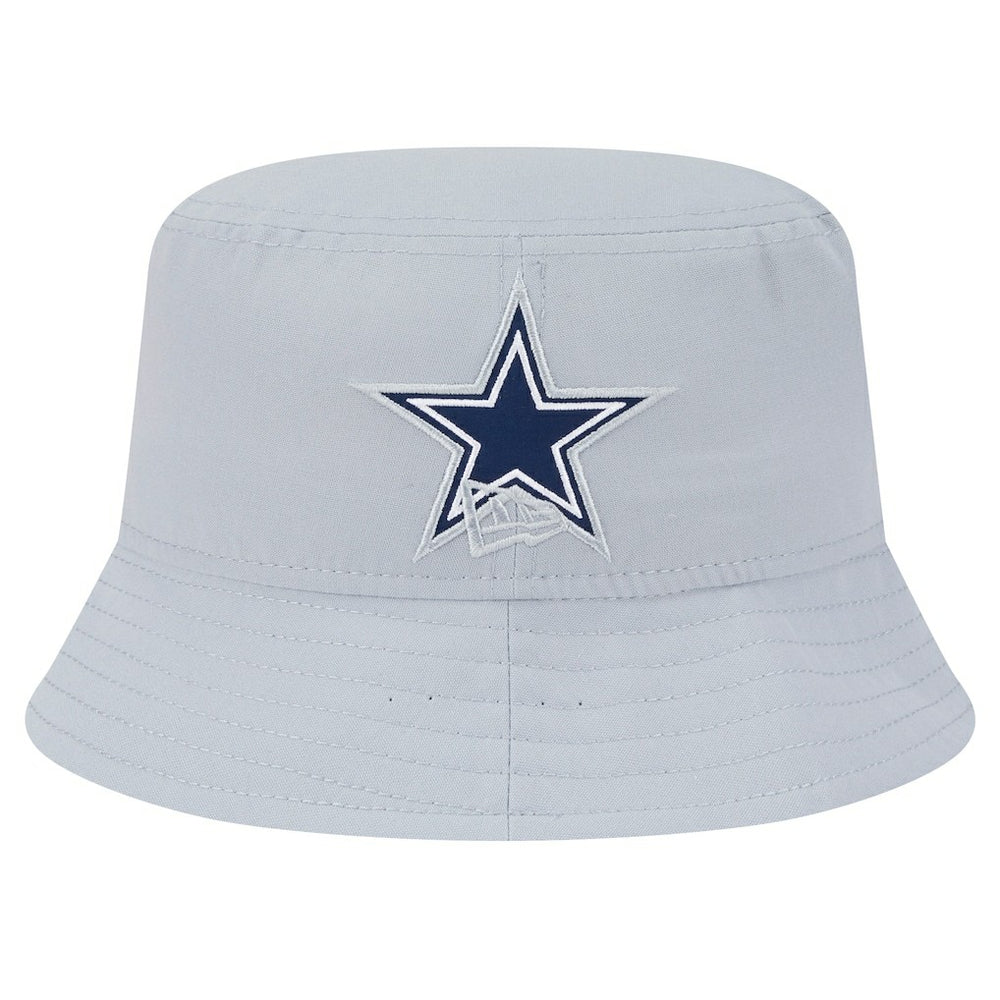 Dallas Cowboys New Era Helmet Bucket Hat - Gray - NFL