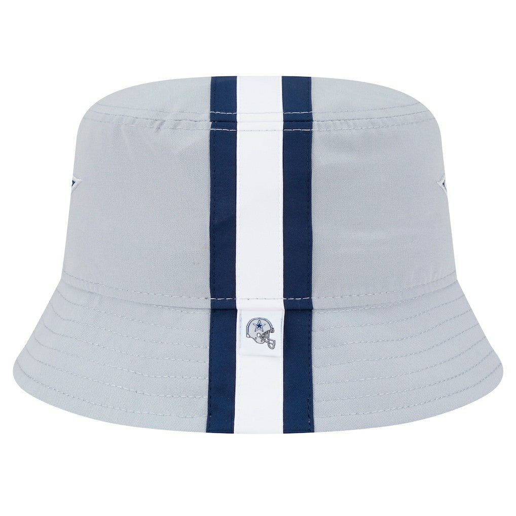 Dallas Cowboys New Era Helmet Bucket Hat - Gray - NFL