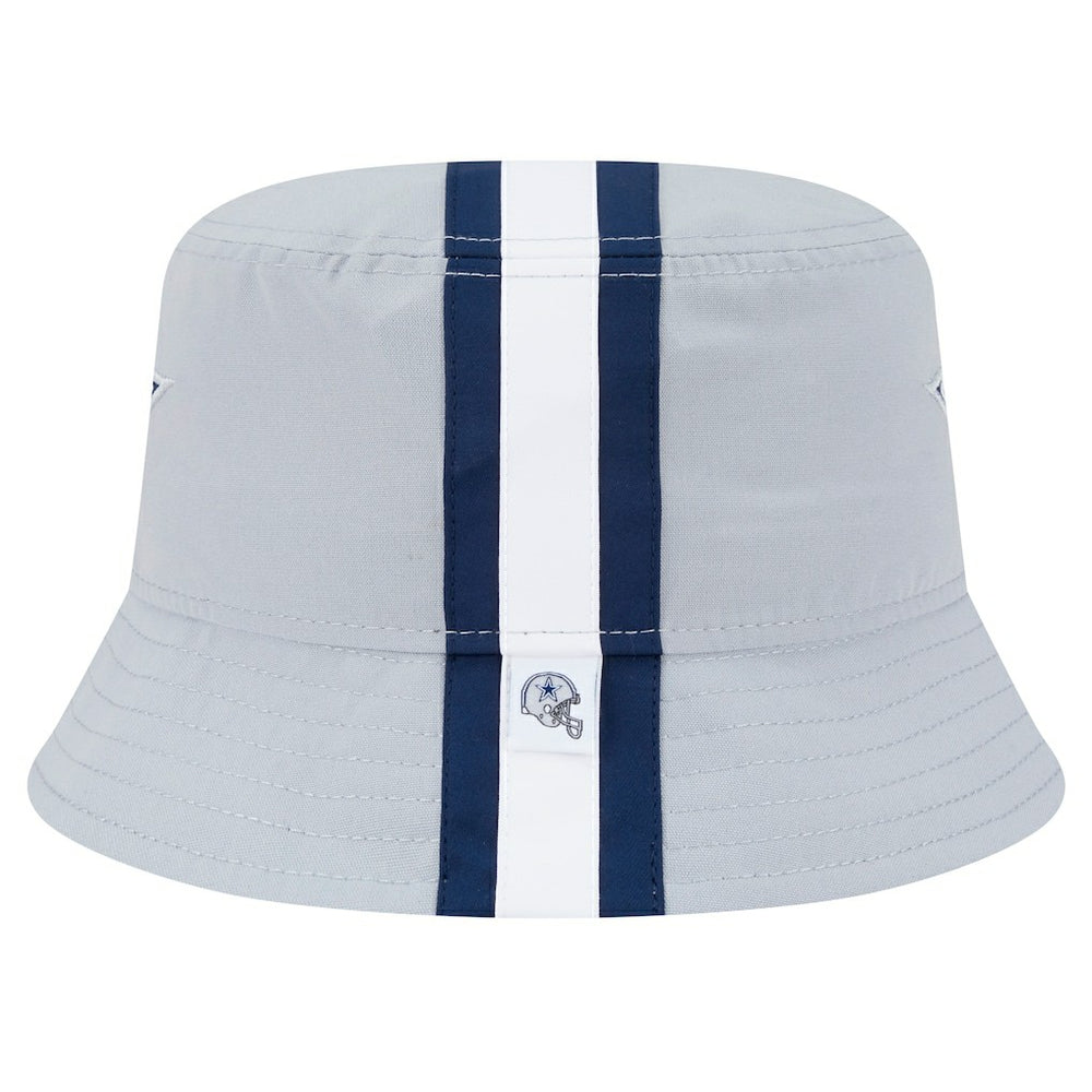 Dallas Cowboys New Era Helmet Bucket Hat - Gray - NFL