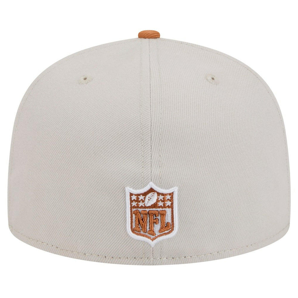Dallas Cowboys New Era Two-Tone Color Pack 59FIFTY Fitted Hat - Stone/Brown - NFL