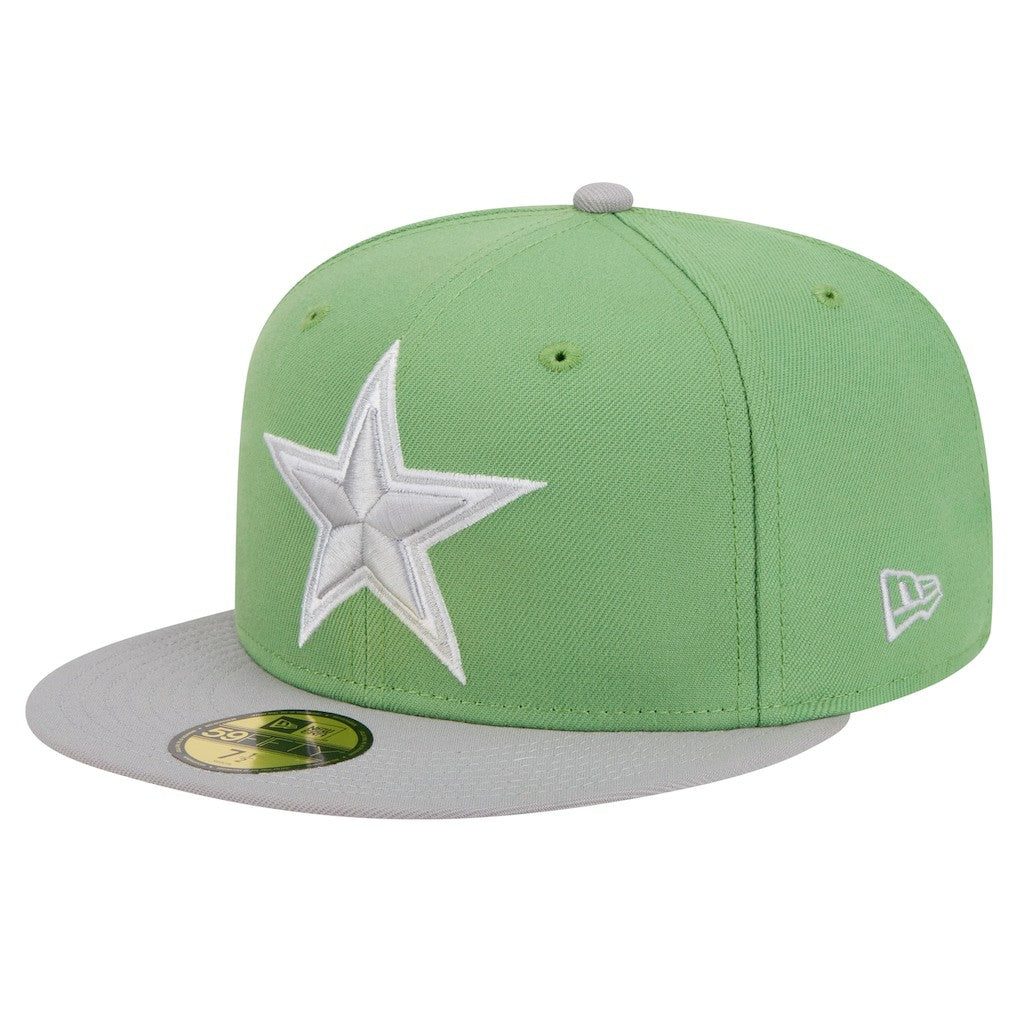 Dallas Cowboys New Era Two-Tone Color Pack 59FIFTY Fitted Hat - Green/Gray - NFL