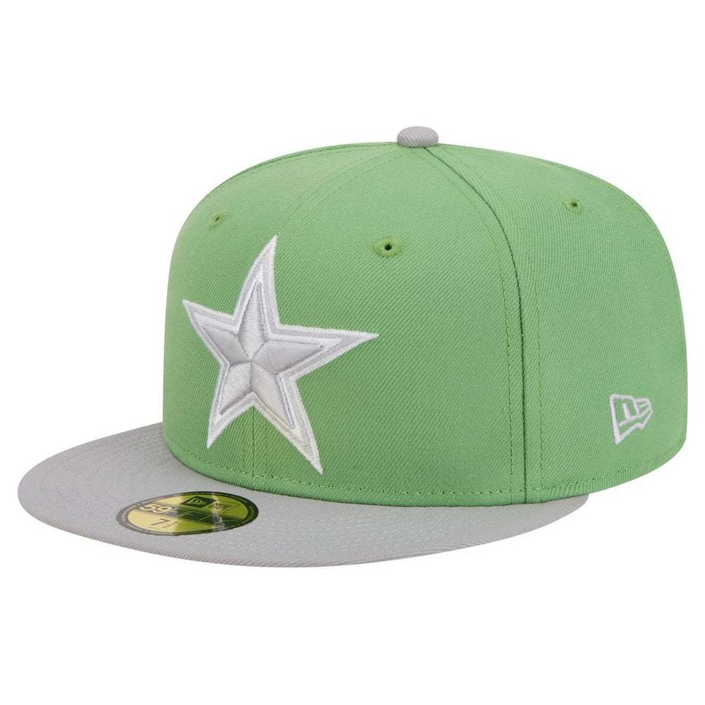 Dallas Cowboys New Era Two-Tone Color Pack 59FIFTY Fitted Hat - Green/Gray - NFL