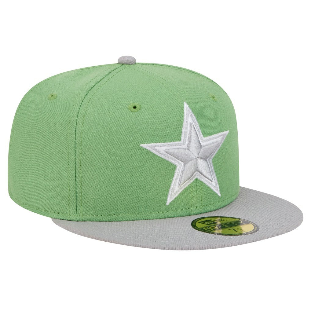 Dallas Cowboys New Era Two-Tone Color Pack 59FIFTY Fitted Hat - Green/Gray - NFL