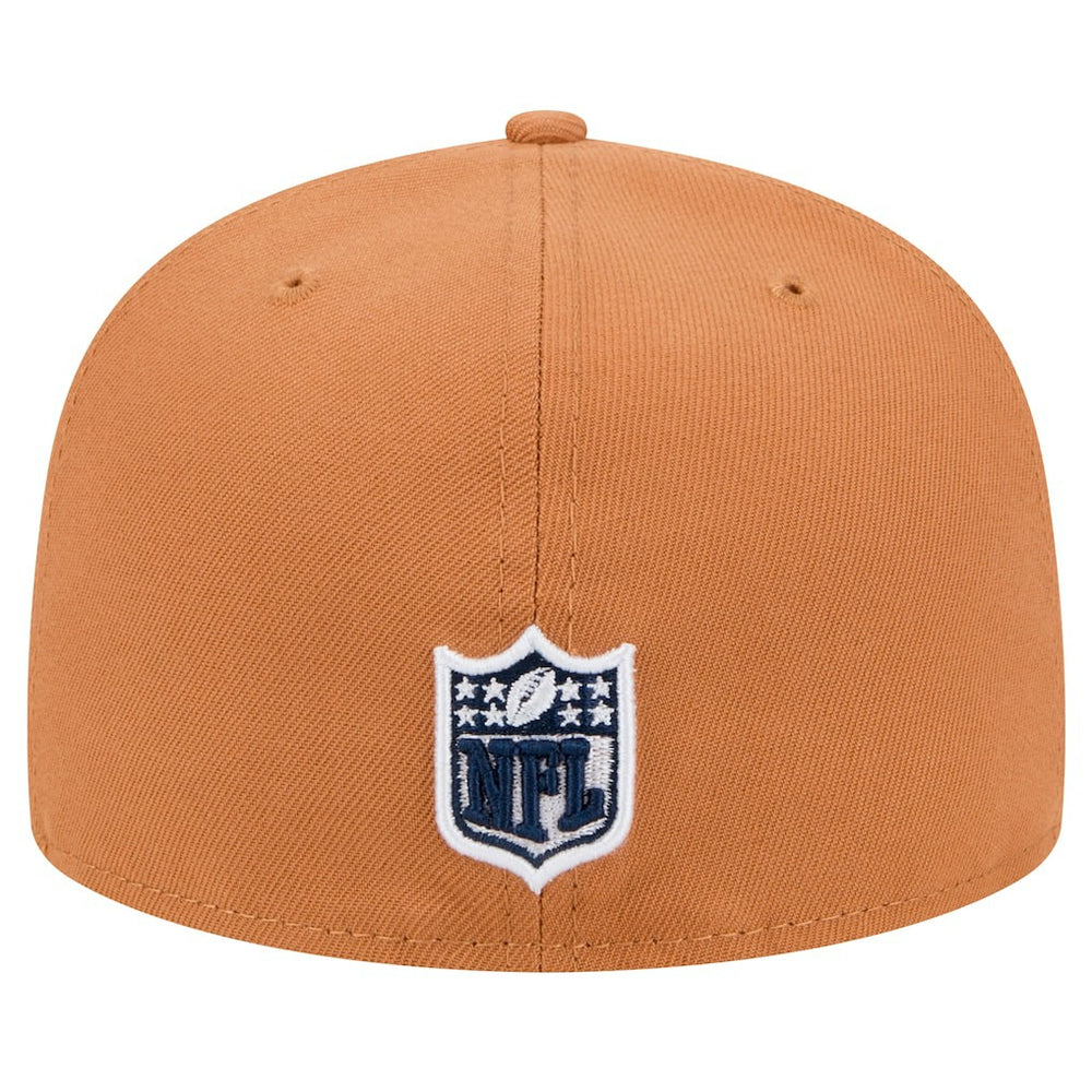 Dallas Cowboys New Era Color Pack Side Patch 59FIFTY Fitted Hat - Brown - NFL