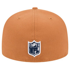 Dallas Cowboys New Era Color Pack Side Patch 59FIFTY Fitted Hat - Brown - NFL