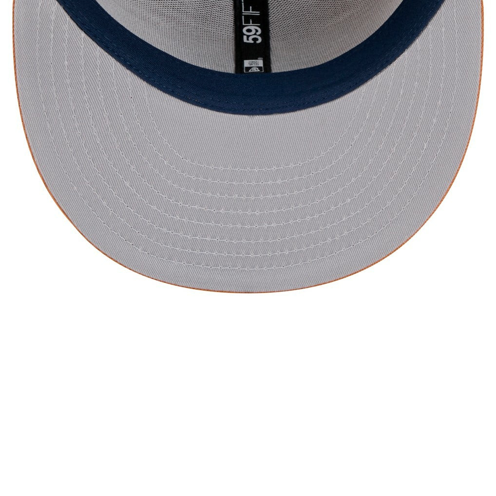 Dallas Cowboys New Era Color Pack Side Patch 59FIFTY Fitted Hat - Brown - NFL