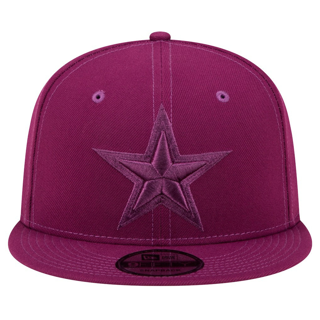 Dallas Cowboys New Era Tonal Color Pack 9FIFTY Snapback Hat - Purple - NFL