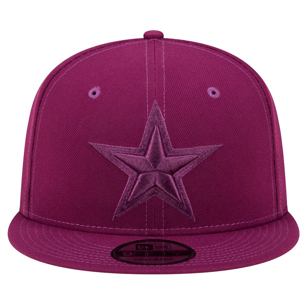 Dallas Cowboys New Era Tonal Color Pack 9FIFTY Snapback Hat - Purple - NFL