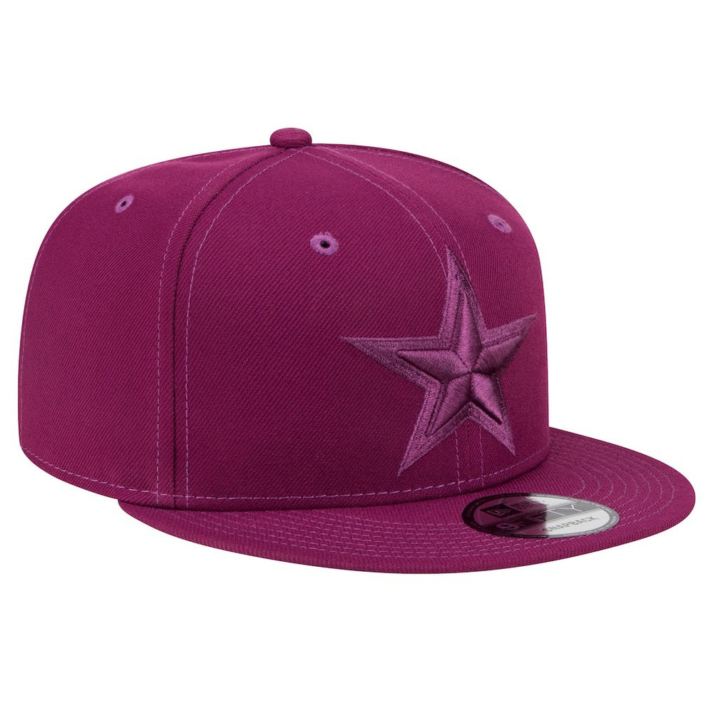 Dallas Cowboys New Era Tonal Color Pack 9FIFTY Snapback Hat - Purple - NFL