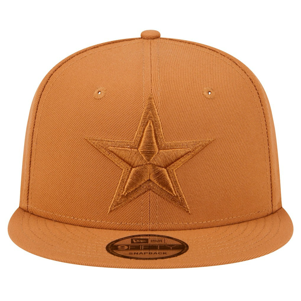 Dallas Cowboys New Era Tonal Color Pack 9FIFTY Snapback Hat - Brown - NFL