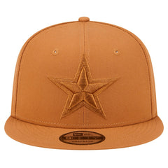 Dallas Cowboys New Era Tonal Color Pack 9FIFTY Snapback Hat - Brown - NFL