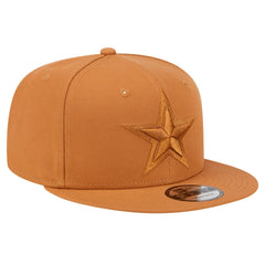 Dallas Cowboys New Era Tonal Color Pack 9FIFTY Snapback Hat - Brown - NFL