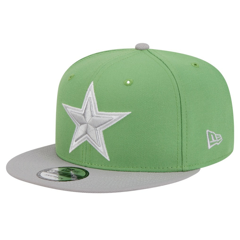 Dallas Cowboys New Era Two-Tone Color Pack 9FIFTY Snapback Hat - Green - NFL