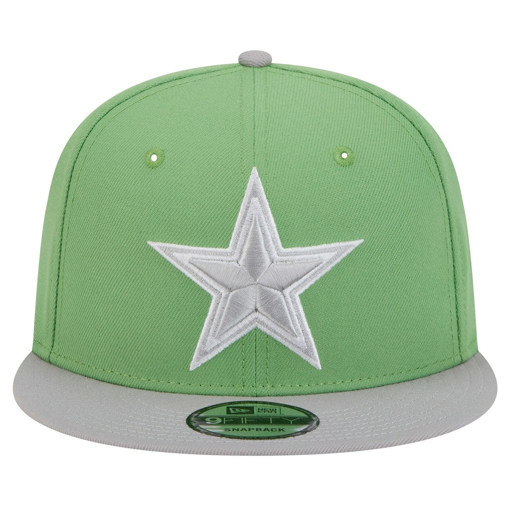 Dallas Cowboys New Era Two-Tone Color Pack 9FIFTY Snapback Hat - Green - NFL