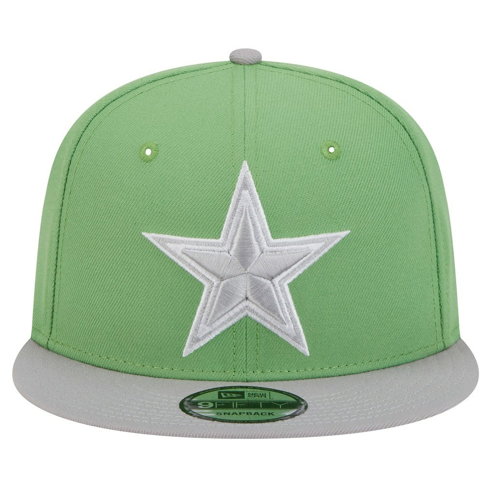 Dallas Cowboys New Era Two-Tone Color Pack 9FIFTY Snapback Hat - Green - NFL
