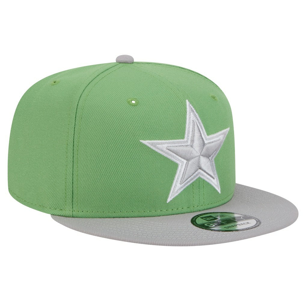 Dallas Cowboys New Era Two-Tone Color Pack 9FIFTY Snapback Hat - Green - NFL