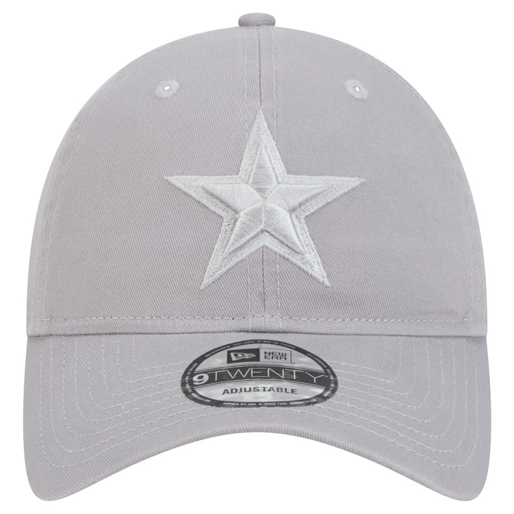 Dallas Cowboys New Era Tonal Color Pack 9TWENTY Adjustable Hat - Gray - NFL