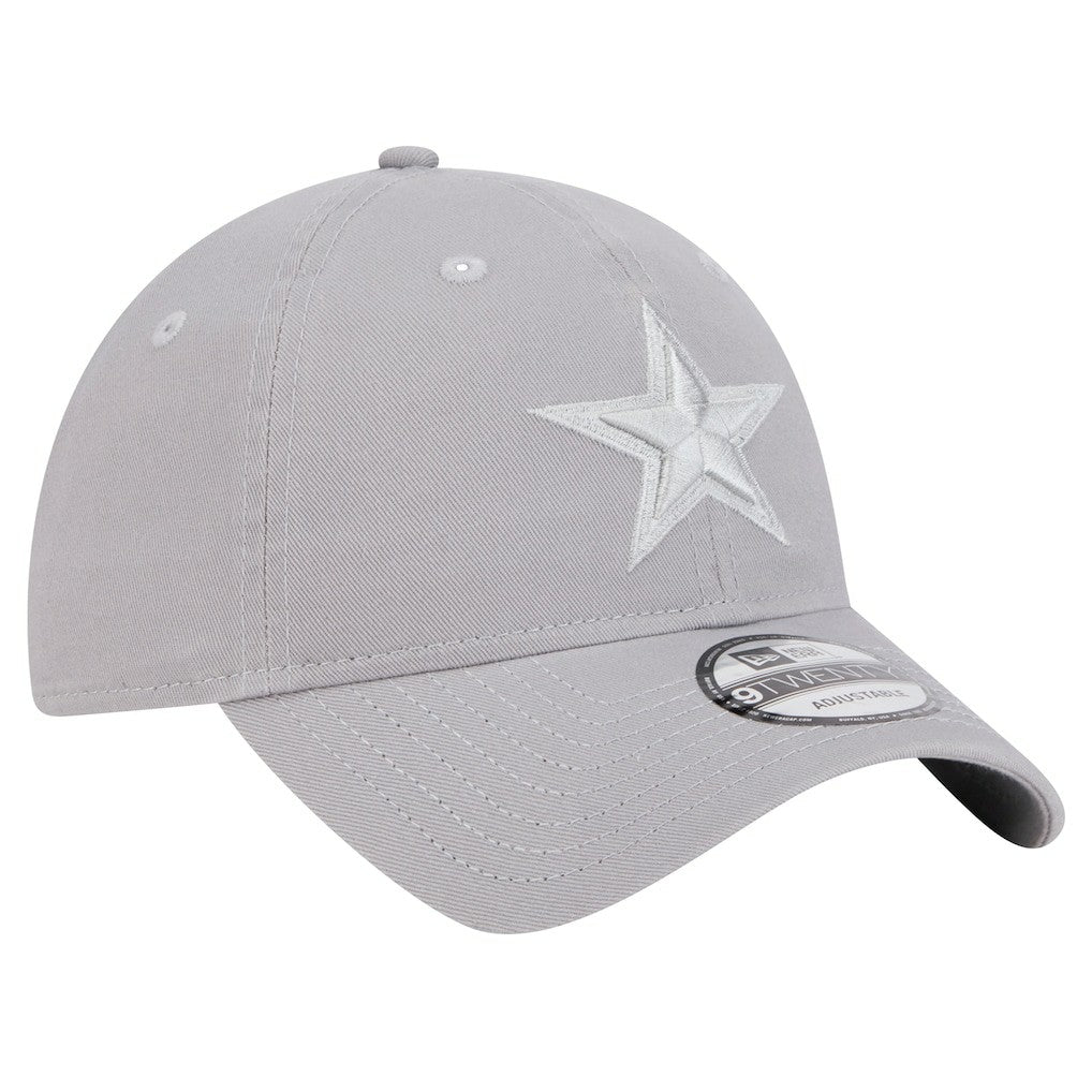 Dallas Cowboys New Era Tonal Color Pack 9TWENTY Adjustable Hat - Gray - NFL