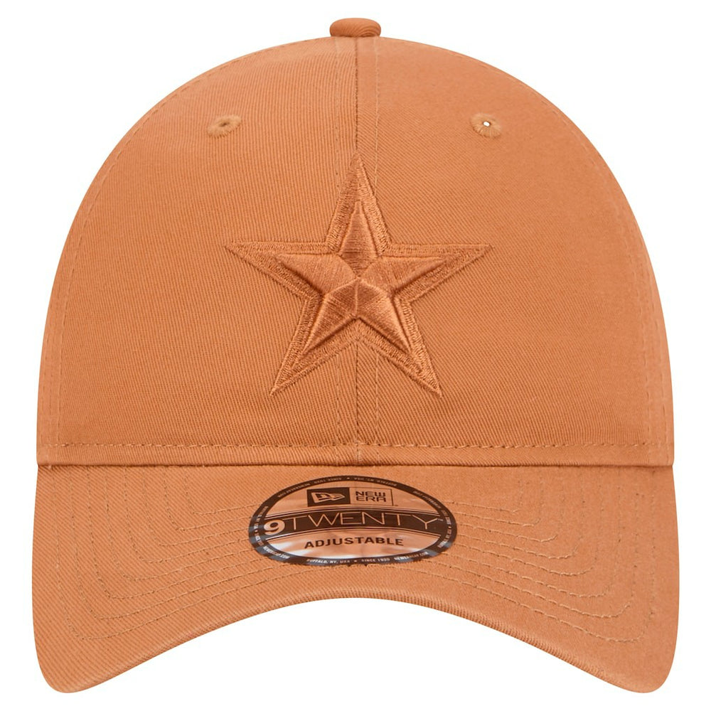 Dallas Cowboys New Era Tonal Color Pack 9TWENTY Adjustable Hat - Brown - NFL