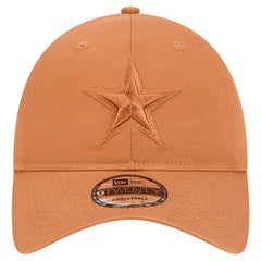 Dallas Cowboys New Era Tonal Color Pack 9TWENTY Adjustable Hat - Brown - NFL