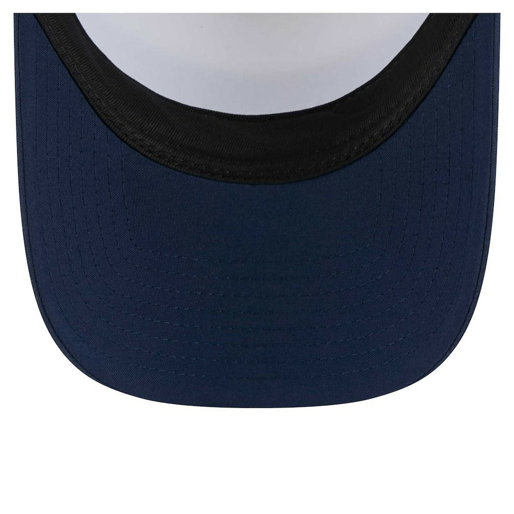 Dallas Cowboys New Era Youth Sport Night Color Block 9FORTY A-Frame Trucker Adjustable Hat - White/Navy - NFL